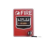 Wired 9-28VDC Manual Reset Alarm Switch/Fire Alarm Switch/Emergency Alarm Switch