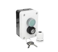Wired ABS Push Button Switch With Keys For Automatic Gate Opener Enclosures For Indoor And Outdoor Use IDGTTLDF