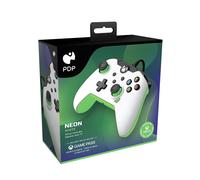 PDP Xbox Wired Controller: Neon White for Xbox Series X
