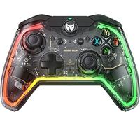 Wired Controller, PC Controllers for Gaming RGB Light, Custom Buttons, Macro, Turbo, Dual Shock Controller for Switch/Win10&11 Controller