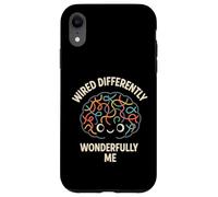 Wired Differently Wonderfully Me Kawaii Brain Design Case for iPhone XR