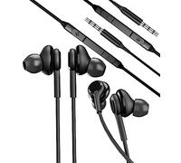 Wired Earbuds 3.5mm Headphones with Microphone(2Pack)Laptop Video Game PC Gaming Jack Earphones for Google Pixel 3a LG K20 K40 V60 V70 Stylo compatible for Samsung Galaxy S10e Note9 A70 Android Phone