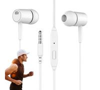 Wired Earbuds In-Ear Headphones - Ergonomic Audio Monitors, Heavy Bass Capsules | Enhanced Isolation Feature Providing Deep Acoustics Experience, Precision Cable Design Offering