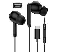 Wired Earbuds USB-C Headphones for Samsung Galaxy A17 A16 A36 S25 Ultra S24, Oneplus, Apple, Noise Cancelling in-Ear Ear Buds Headset Earphones Usbc Wired Auriculares iPhone 16e 16 Pro Max 15