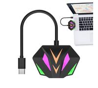 Wired Ethernet Adapter, Ethernet Network Adapter - 100 Mbps Ethernet Adapter for Fast Networks, Ethernet Adapter for Laptop and Tablet Stable Connection Without Drivers for Watching Videos