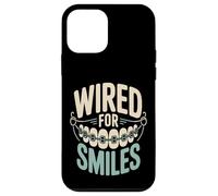 Wired For Smiles Funny Braces Orthodontic Case for iPhone 12 mini