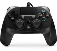 snakebyte GAMEPAD 4S - black - Controller for PlayStation 4 / PS4 Slim / Pro / PS3, analog dual joysticks, PC compatible (Windows 7/8/10), 3m cable length, touchpad, haptic feedback