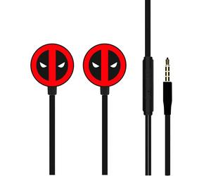 wired headphones Ert Group Marvel Deadpool Noir 120 cm