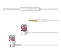 Wired In-Ear - Membrane Glow Dark Sound Isolating Audio | Stereo Silicone Cap for Phone Computer Plug