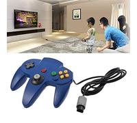 Wired Joystick Controller Gamepad For N64 Controller with USB For PC Mac Controle (Blue)