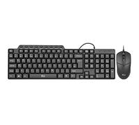 Wired Keyboard and Mouse,Rii RK203 Full Size Slim Business Keyboards and Mouse Wired for Computer,Laptop,PC,Notebook,Windows Home Office