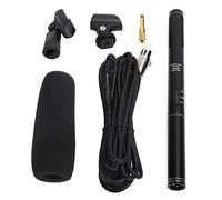 Wired Microphone, High Sensitivity Handheld Wired Microphone with 5m XLR Cable Recording Mic for Interview Speakers Amp Mixer Karaoke Singing (Black 28cm)