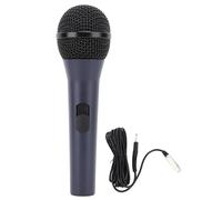 Wired Microphone Professional Metal Mesh Dynamic Vocal Mic with Balanced Output Ergonomic Grip for Karaoke Outdoor Singing Live Performances