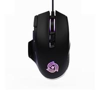 Wired Mouse for Gaming - USB Computer Mouse with 8 Programmable Buttons, 6 Adjustable DPI , Mechanical Switches, Rapid Fire & Sniper Buttons, Compatible with PC and Laptop - Black (Wicked Widow)