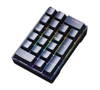 Wired Number Pad - 4.65 Inch ABS & Silicone, Mechanical Keypad, Plug-and-Play & Ergonomic Design | Portable Keypad With Keys, Accounting Numpad For Laptop, Computer, Data Entry, Programming And Finan