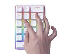 Wired Numeric Keypad - Multifunctional Mechanical Numeric Keypad | Portable USB Numeric Keypad for Laptop PC | Plug-in Computer Keyboard | Desktop PC Analyst Counters