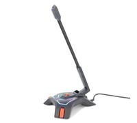 Wired Rgb Microphone With Ergonomic Cable for Gaming Streaming Editing Streamer