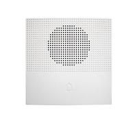 Wired Ring - 10.3cm Wall Mounted Chime, Dc12v Alarm Receiver, Door Alert Device with 38 Sound Options and Reliable Abs Construction for Loud Notification | Alert Chime for Office