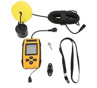 Wired Sonar Detector Fish Finder, Depth Finder with HD LCD Display, Real - Time Fish Location and Bottom Structure Detection for Boat and Kayak Fishing