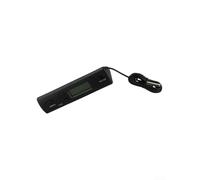 Wired Temperature Meter ABS Body Large LCD Display | Measures -50C to 70C, large LCD screen, accurate fridge monitoring, indoor outdoor use, black ABS body