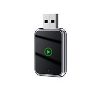 Wired to Wireless Carplay Adapter 2in1 Android Auto Carplay Adapter with USB Plug and WiFi Fast Connect