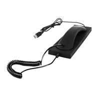 Wired USB Handset for PC, Plug and Play for MS Teams,3CX,Genesys,Bria,Avaya Workplace,Cisco Jabber,GoogleMeet, Zoom,etc