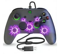 Wired X box 1 Controller with 3M Cable, USB PC Gamepad with Programming Buttons, Turbo, LED Light & Audio Jack, Firmware Upgrade Required for X box One Host
