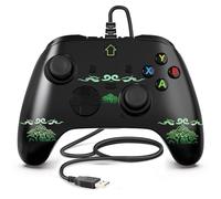 Wired Xbox 1 Controller,USB Steam PC Game Remote with 3M Cable, LED Color Light, Programming Buttons, Audio Jack, Turbo Button, Compatible Xbox-one Gamepad need to Upgraded by Yourself