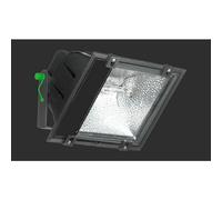 Wirefield Wfl70Q/poly 'hamble' Polycarbonate Floodlight Fitting & Lamp Hqi 70W