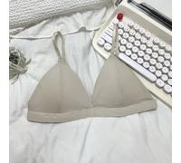 Wirefree Ice Silk Bralette Thin Cup Back Closure