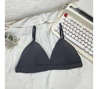 Wirefree Ice Silk Bralette Thin Cup Back Closure