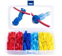 Wirefy 120 PCS T Tap Wire Connectors - Quick Splice Wire Connectors - Quick Disconnect Wire Taps - Kit 22-10 AWG