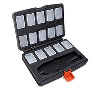 Wirefy Storage Container for 8.7" Crimping Tool and Quick Change Dies - 15 Slots for Individual Dies