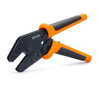 Wirefy Crimping Tool 9" for Quick Change Crimping Dies - High Leverage Wire Crimper - Crimping Pliers - Ratcheting Terminal Crimp Tool - 26-4 AWG