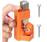 Wirefy Hammer Lug Crimper Tool - Cable Battery Wire Crimping Too Made with Hardened Stainless Steel - Accommodates Gauges from 8 AWG to 4/0