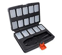 Wirefy Storage Container for 8.7" Crimping Tool and Quick Change Dies - 15 Slots for Individual Dies