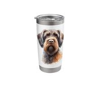 Wirehaired Pointing Griffon Dog Stainless Steel Insulated Tumbler