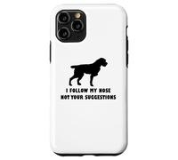 Wirehaired Pointing Griffon i follow my nose not suggestions Case for iPhone 11 Pro
