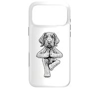 Wirehaired Pointing Griffon Yoga Dog Puppy Funny Dogs Asana Case for iPhone 17 Pro Max