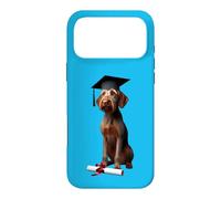 Wirehaired Vizsla Dog Graduation Cap School Graduate Owner Case for iPhone 17 Pro Max