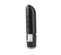 Wireless 1600x Ultra-HD Handheld Digital Microscope for Scalp Follicle and Facial Skin Inspection; Features WiFi and LED Lights (Shipped with English Manual)
