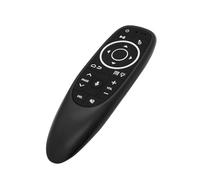 Wireless 2.4G Remote Control Air Fly Mouse with Voice Input and Backlit 6-Axis Gyroscope IR Learning for Android TV Box HK1/X96/T95/X88/TX3/H96/MXQ, Smart TV/PC/Laptop/Projector:G10S Backlit