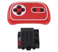 Wireless 2.4g Transmitter Plus Rx75 12v Receiver Controller For Kids Electric Ride On Cars Featuring Soft Start Technology And Seven Pin Connection For Safe Driving Experience(Full set)