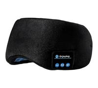 Wireless 5.0 Sleep Headphones 3D Eye Mask, Stereo Sound, 10H Playtime, Complete Light Blocking, Soft Breathable Comfort, Sleeping Headphones, Black, 9.4 x 4.3 x 1 in, 24 x 11 x 2.5 cm