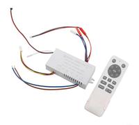 Wireless 6 Speed Remote Control for LED Ceiling Fans with Advanced Features for Airflow Optimization (Offline Shaking Head)