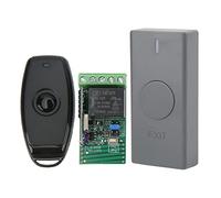 Wireless Access Control System with Door Exit Button Controller Remote Control DC 12V for Entrance Keyless Entry Door Lock for Home Offirce Apartment