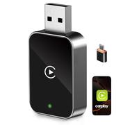 Wireless Adapter 2-in-1 for CarPlay & Android Car - 2025 Upgrade, Wireless USB/Type-C Adapter with Fast, Stable Connection without Delay, Compatible with iPhone & Android 0718V11