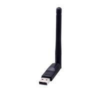 Wireless Adapter - Computer Network Device, Wireless Technology | Wifi Adapter with High Gain Antenna, Wifi Receiver, High Speed Fast Signal Advanced Technology Adapter for Desktop Computer Network