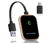 Wireless Adapter for and Android, Converts Wired to Wireless, Plug and Play, Stable Car Control, Low Latency, for Cars with Built-in, Supports Navigation Music Voice Assistant Phone Calls Text Mess