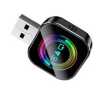 Wireless Adapter for Car - No Delay Plug Play Converter,Car Display Adapter,for Daily Commuting Long Distance Travel City Driving Highway Navigation Music Streaming Calling